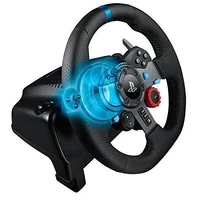 Logitech G29 Driving Force Racing Wheel PS3 & PS4 Dual motor force feedback Helical gearing with anti-backlash 900° steering