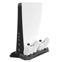 Playstation 5 Stand with Cooling Fan and Controller Charging Dock