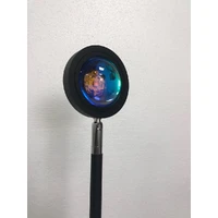 Rainbow Purple Blue Projection Led Lamp 150-180cm (Round Head)