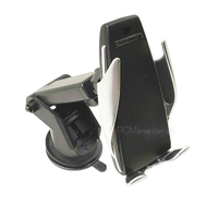 Wireless Charger Auto Clamping Car Phone Holder 10W Qi Quick Charge Suction+Air Vent