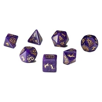 Q Workshop Cats Dice Set - Purrito Dice Set 7