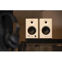 Edifier MR4 Studio Monitor - Smooth Frequency Wooden RCA TRS AUX Speaker - Black