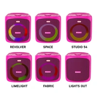 BlueAnt X4 Portable 50-Watt Bluetooth Party Speaker - Pink