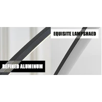 Minimalist Curve Dimming Floor Lamp Remote Control - Black