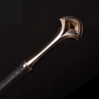 Lord of Rings - Aragorn Anduril Flame Of The West Sword with Wall Plaque