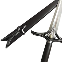 The Lord of the Rings: Galadriel's Longsword Replica – Silver Elven Blade with Ornate Leaf-Motif Hilt and Scabbard