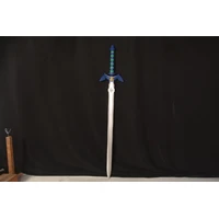 Legend of Zelda The Master Sword & Scabbard with Wall Plaque Stainless Steel Replica