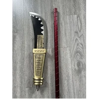 One Piece: Whitebeard's Murakumogiri (Cloud Cutter) Polearm Replica – 198cm Metal Edition