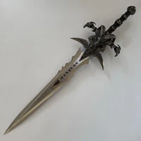 World of Warcraft -  Frostmourne Lich King Arthas Menethil Sword Reforged Version with Wall Plaque