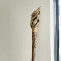The Lord of the Rings: Gandalf the Grey's Wizard Staff Replica (185cm) – Resin Head with Metal Core