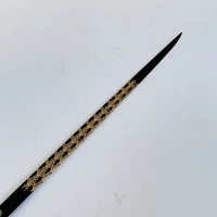 Clair Obscur: Expedition 33 – Gustav Longsword Replica with Zinc-Alloy Golden Crackle Guard and 4mm 2Rc13 Corrosion-Treated Black-Gold Blade