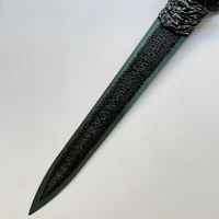 Devil May Cry 5 Dante Rebellion Sword Replica – 138cm Full Metal Version, Alloy Blade with Corrosion & Painted Finish, Acrylic Red Gem Handle