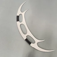 Star Trek – Klingon Honor Sword Replica (120cm) with Stainless Steel Blade, Black Cord-Wrapped Crossguard & Display Stand