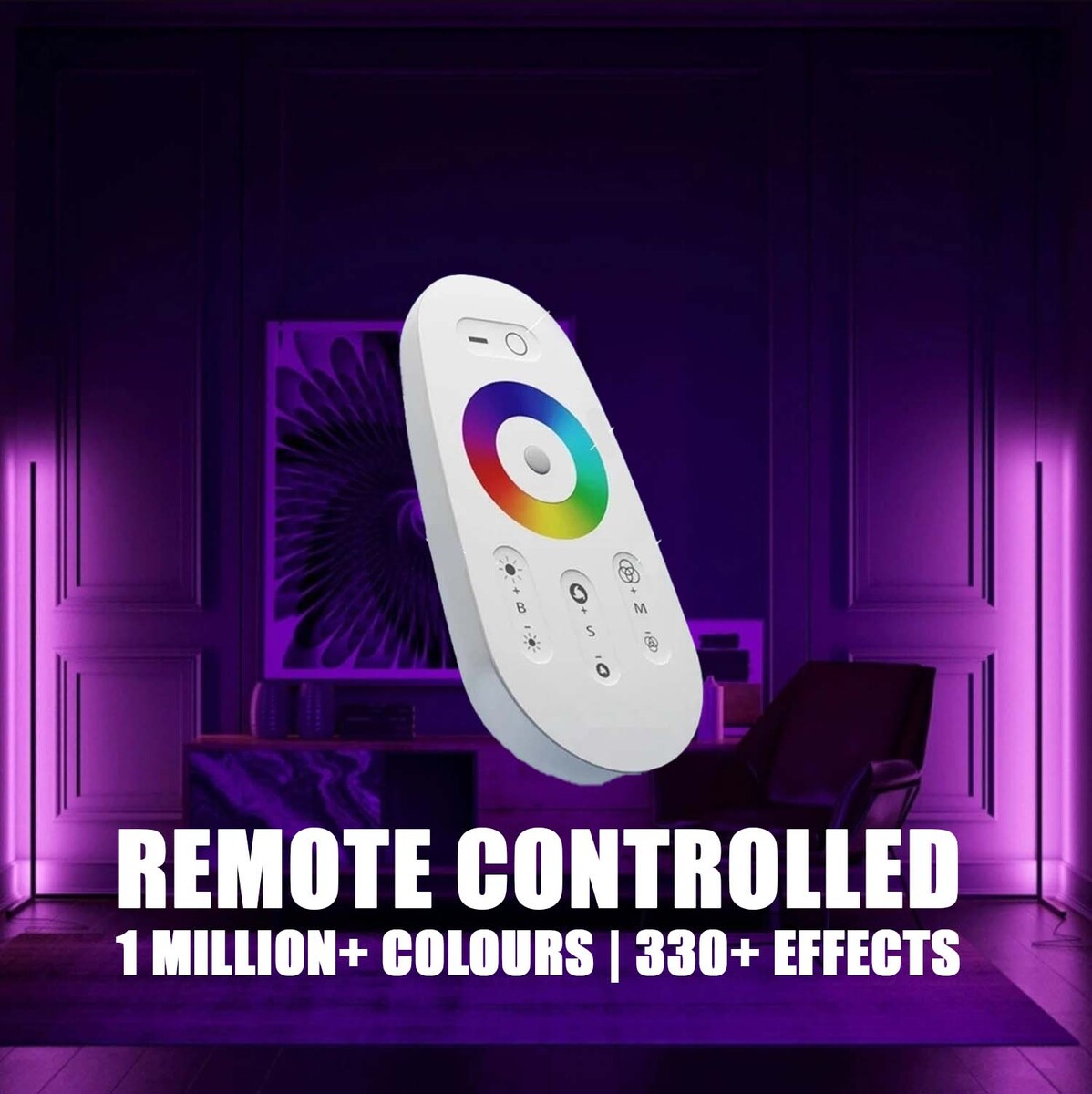 Floor standing lamp with sales remote control