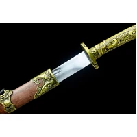 Fiery Flame Qilin Qing Dynasty Replica Blade