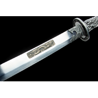 Yin-Yang Manganese Steel Qing Dynasty Sword