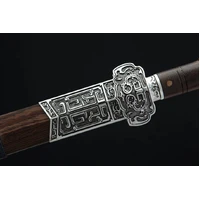 Sand-Silver Battle Edge Han Dynasty Sword