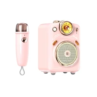 Divoom Fairy-OK Bluetooth Speaker with Microphone - Pink