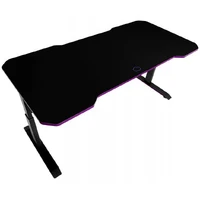 Cooler Master GD160 Gaming Desk, Black Purple