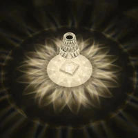 Crystal Table Lamp USB Rechargeable