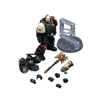 Warhammer Collectibles: 1/18 Scale Blood Angels Lemartes With Jump Pack;Blood Crozius