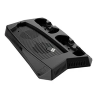 Playstation 5 Stand with Cooling Fan and Controller Charging Dock