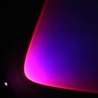 Rainbow Purple Blue Projection Led Lamp 20cm (Round Head)