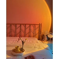 Rainbow Sunset Projection Led Lamp 20cm (Round Head)