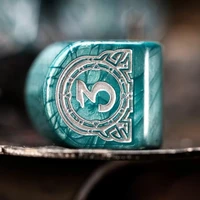 Q Workshop Viking Modern Mjolnir Dice Set 7