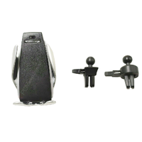 Wireless Charger Auto Clamping Car Phone Holder 10W Qi Quick Charge Suction+Air Vent