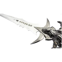 World of Warcraft - Arthas Menethil Frostmourne Lich King Sword Stainless Steel with Wall-Mount