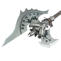 World of Warcraft - Shadowmourne Axe Replica with Wall Plaque