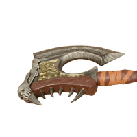 World of Warcraft Grommash "Grom" Hellscream Gorehowl Axe