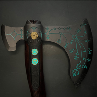 God of Wars IV - Leviathan Axe with Stand