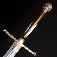 Game of Thrones - Jaime Lannister Oathkeeper Sword with Wall Plaque