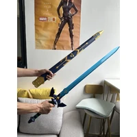 Legend of Zelda The Master Sword (Blue) & Scabbard with Wall Plaque
