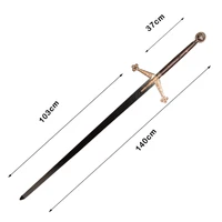 Scottish Highland Claymore Sword with Wall Plaque