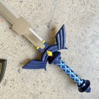 Legend of Zelda Master Sword & Hylian Shield with Wall Plaque 