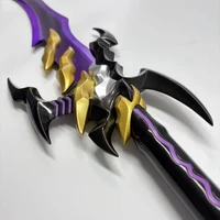 Solo Leveling Antares' Fangs Replica Steel Dagger with Stand