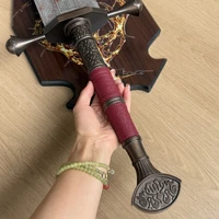 Elden Ring Marais Executioner's Sword Replica with Wall Plaque