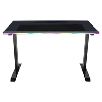 Cooler Master GD120 ARGB Gaming Desk, Black Purple