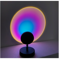 Rainbow Ocean Blue Projection Led Lamp 20cm (Round Head)