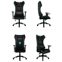 ThunderX3 UC5 HEX RGB Lighting Gaming Chair - Black/Cyan