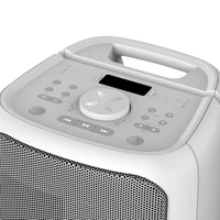 BlueAnt X5 Portable 60-Watt Bluetooth Party Speaker - White