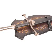 Lord of Rings - Aragorn Anduril Flame Of The West Sword with Wall Plaque