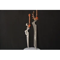 World of Warcraft - Varian Wrynn Shalla'tor & Ellemayne Sword Stainless Steel with Wall-Mount