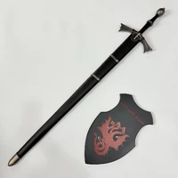 Game of Thrones Targaryen Family's Dark Sister Sword with Wall Plaque
