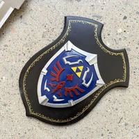 Legend of Zelda Master Sword & Hylian Shield with Wall Plaque 