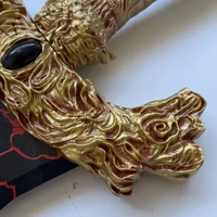 Elden Ring Maliketh's Black Blade Stainless Steel Replica with Wall Plaque