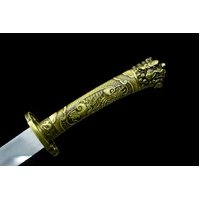 Fiery Flame Qilin Qing Dynasty Replica Blade